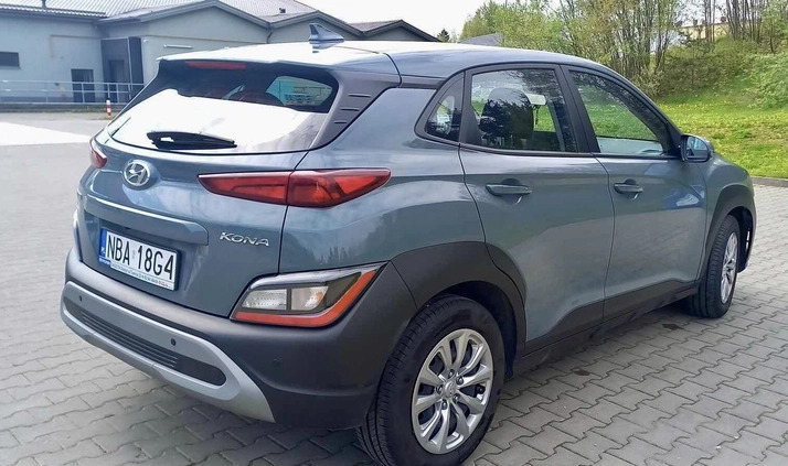 Hyundai Kona cena 78500 przebieg: 30000, rok produkcji 2021 z Międzybórz małe 92